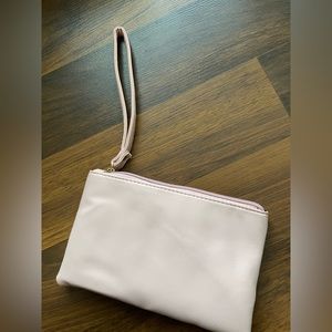 Light pink wristlet